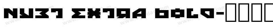 Nyet Extra Bold字体转换